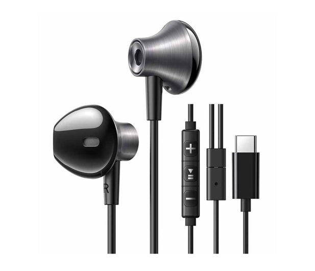 UGREEN Przewodowe słuchawki USB-C EP106  czarne - 1501555 - zdjęcie
